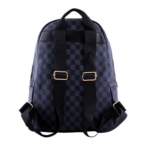 louis vuitton epi leather backpack|louis vuitton black checkered backpack.